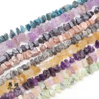Beads Gemstone misti, pietra preziosa, Pepite, materiali diversi per la scelta, 8~12mm, Venduto per Appross. 15.74 pollice filo