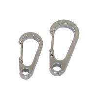 Stainless Steel Key Clasp 304 Stainless Steel plated durable silver color Sold By PC