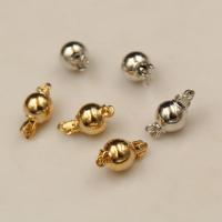 Stainless Steel Magnetic Clasp plated durable & DIY 8mm Sold By Bag