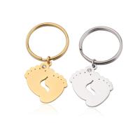 Stainless Steel Key Clasp durable & mirror effect & DIY nickel lead & cadmium free Approx 1.2mm Sold By Bag