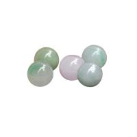 Natural Jadeite Beads, Round, DIY & different size for choice, yellow, Sold By PC