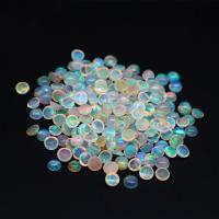 Natural Gemstone Cabochons, Opal, Round, polished, DIY & different size for choice, multi-colored, Sold By PC