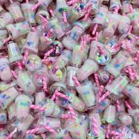 Mobile Phone DIY Decoration, Resin, handmade, pink, 1.2-2.5cm, 100PCs/Lot, Sold By Lot