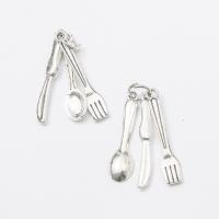 Zinc Alloy Pendants antique silver color plated nickel lead & cadmium free Sold By PC