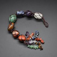 Ornamentos colgantes, Piedras preciosas, chapado, Joyería & unisexo, 315mm, Vendido por Grupo