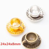 Zinc Alloy Pendants Cup plated DIY nickel lead & cadmium free Sold By PC