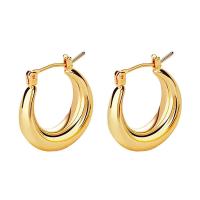 Brass Huggie Hoop Earring fashion jewelry Sold By Pair