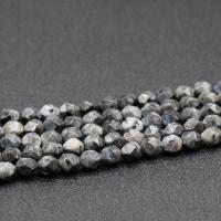 Grânulos de labradorita, Pedra brilhante, polido, DIY & tamanho diferente para a escolha & facetada, preto, vendido por Strand