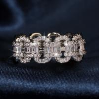 Brass δάχτυλο του δακτυλίου, Ορείχαλκος, επιχρυσωμένο, κοσμήματα μόδας, περισσότερα χρώματα για την επιλογή, Sold Με PC