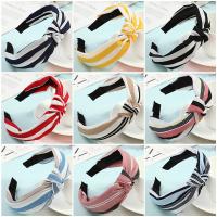 Hair Bands, Cloth, different color and pattern for choice & fashion jewelry & for woman, more colors for choice, 65*170*130mm, Sold By PC