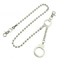 Zinc Alloy Waist Chain silver color plated Unisex nickel lead & cadmium free Sold Per 24.5 Inch Strand