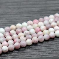 Perles bijoux en pierres gemmes, Perles lilas, Rond, poli, DIY & normes différentes pour le choix, Vendu par brin
