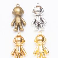Tibetan Style Pendants, Astronaut, plated, DIY, more colors for choice, nickel, lead & cadmium free, 32x18x12mm, Sold By PC