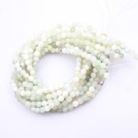 Natural Jade Beads Jade New Mountain Round polished DIY green 8mm Sold By Strand