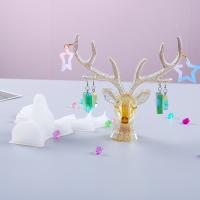 DIY Epoxy Mold Set, Silicone, Antlers, plated, durable, more colors for choice, Sold By PC