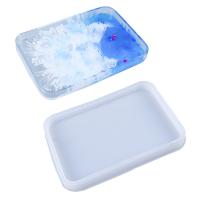 DIY Epoxy Mold Set Silicone for DIY Coaster & Fruit Tray & Tray Casting Mold plated durable Sold By PC