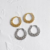 Brass Huggie Hoop Earring, plated, for woman, more colors for choice, nickel, lead & cadmium free, 6x26mm, Sold By Pair