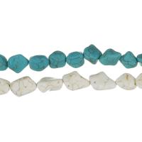 Turquoise Beads, Nuggets, more colors for choice, 13x18mm, Hole:Approx 1.5mm, 10Strands/Lot, Sold By Lot
