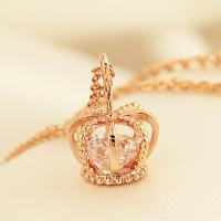 Zinc Alloy Jewelry Necklace with Cubic Zirconia fashion jewelry 70+2cm uff0c Sold By Strand