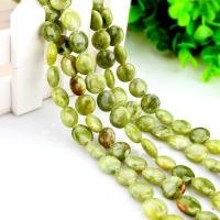 Gemstone Jewelry Beads, Natural Stone, Flat Round, polished, DIY, 12mm, Sold By Strand