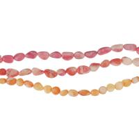 Natural Coral Beads, Nuggets, more colors for choice, 6-11x6-7x4-6mm, Hole:Approx 0.5mm, Length:Approx 16 Inch, 10Strands/Lot, Approx 46PCs/Strand, Sold By Lot