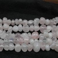 Gemstone Chips, Rose Quartz, DIY & different size for choice, light pink, Sold By Strand