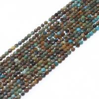 Perles turquoises, Turquoise africain, DIY, couleurs mélangées, 4*4mm, Vendu par brin