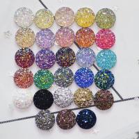 Fashion Resin Cabochons Round DIY 12mm Sold By Bag