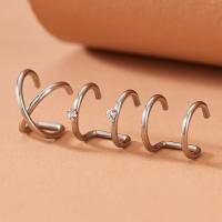 Fashion Earring Cuff and Wraps Stainless Steel Round plated fashion jewelry & for woman golden 12*8mm Sold By Pair