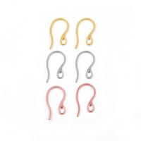 Stainless Steel Hook Earwire, plated, more colors for choice, 22x12mmuff0c1mm, 20PCs/Bag, Sold By Bag