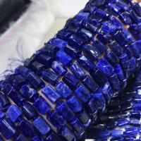 Perles bijoux en pierres gemmes, saphir, pilier, poli, DIY, couleur bleu foncé, 7x10mm, Vendu par Environ 15 pouce brin