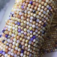 Perles bijoux en pierres gemmes, Opale, Rond, poli, DIY & facettes, couleurs mélangées, 4-4.5mm, Vendu par Environ 15 pouce brin
