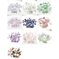 Gemstone Chips, Natural Stone, irregular, DIY & different materials for choice, more colors for choice, 5-8mm, Sold By Bag