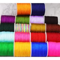 Fahion Cord Jewelry, Polyamide, plated, hardwearing & fashion jewelry & DIY, more colors for choice, 1mm, 220m/Spool, Sold By Spool