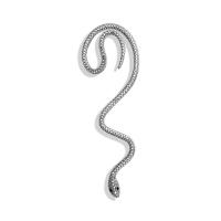 Fashion Earring Cuff and Wraps Zinc Alloy Snake plated fashion jewelry & for woman nickel lead & cadmium free 105mm Sold By PC