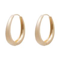 Brass Huggie Hoop Earring, plated, fashion jewelry & for woman, more colors for choice, nickel, lead & cadmium free, Sold By Pair