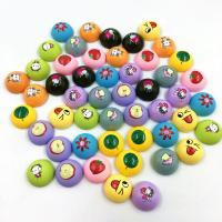 Plastic Cabochons, ABS Plastic, stoving varnish, DIY, more colors for choice, 12mm, 10PCs/Bag, Sold By Bag