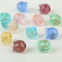 Refined Lampwork Beads, DIY, more colors for choice, 9x10mm, Sold By PC