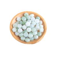 Natural Jade Beads Jade Burma Pumpkin Carved DIY green 10mm Sold By PC