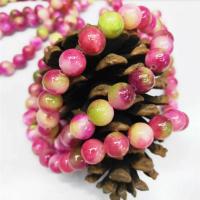 Gemstone Jewelry Beads Peach Stone Round polished DIY Sold By Strand