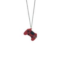 Zinc Alloy smykker halskæde, med Plastic, forgyldt, Unisex & oval kæde, flere farver til valg, nikkel, bly & cadmium fri, Solgt Per Ca. 23.6 inch Strand