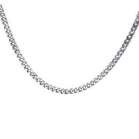Stainless Steel Necklace Chain, plated, fashion jewelry & for woman, 3mm, Sold Per 28 Inch Strand