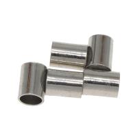 Zinc Alloy Magnetic Clasp Column plated DIY silver color 9*7mm Sold By PC