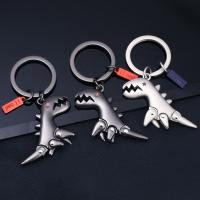 Tibetan Style Key Clasp, Dinosaur, fashion jewelry, more colors for choice, Sold By PC