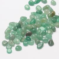 Grüner Aventurin Perle, Bruchstück, verschiedene Größen vorhanden & kein Loch, grün, ca. 100G/Tasche, verkauft von Tasche