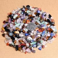 Gemstone Beads, Chips, different size for choice & no hole, mixed colors, Approx 100G/Bag, Sold By Bag