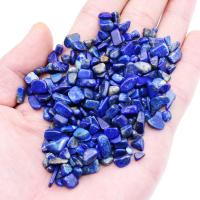 Lapis lazuli décoration, Irrégulière, poli, bleu, 5-7mm, Environ 100sol/sac, Vendu par sac