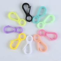 Plastic Lobster Clasp, plated, durable & DIY, more colors for choice, 33x13mm, 20PCs/Bag, Sold By Bag