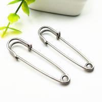Stainless Steel Safety Pin plated durable & fashion jewelry 51mm Sold By PC