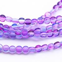 Perles murano plaquées, chalumeau, DIY, plus de couleurs à choisir, 6mm, Vendu par PC